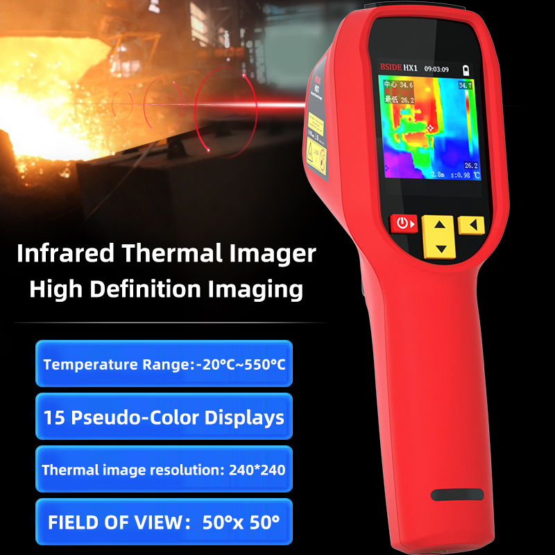 Thermal Imager Pcb Repair - HX1 Thermische beeldvormingscamera 240X240 Thermische beeldvormer