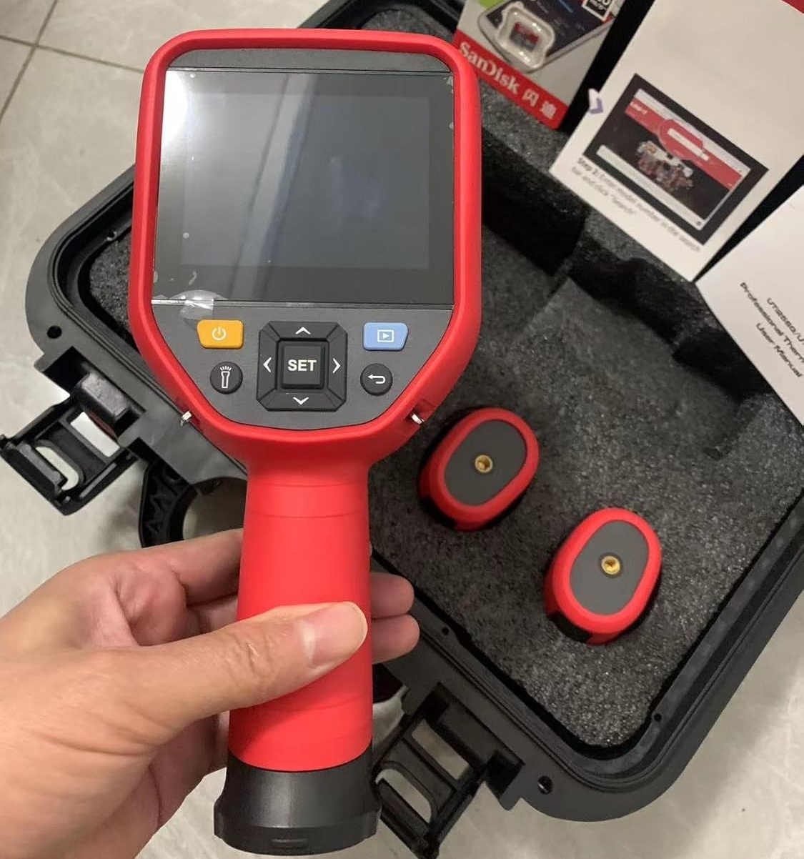 Thermal Camera Type C 384X288 - UNI-T UTi384G Professionele Thermische Camera 384x288