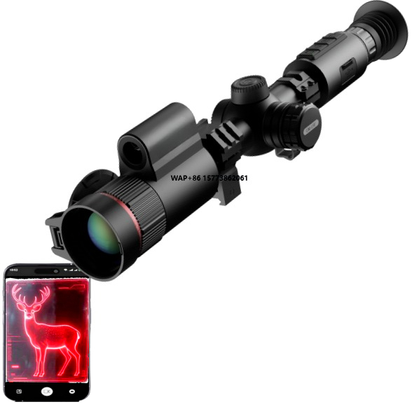 Thermal Scope Night Vision Monocular - GM06-50LRF Tactische Waterdichte 5h Batterijduur Display