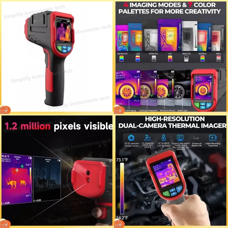 Nf 521 Thermal Imaging Camera - NF-521 Industriële Handheld Thermische Imager 32x32