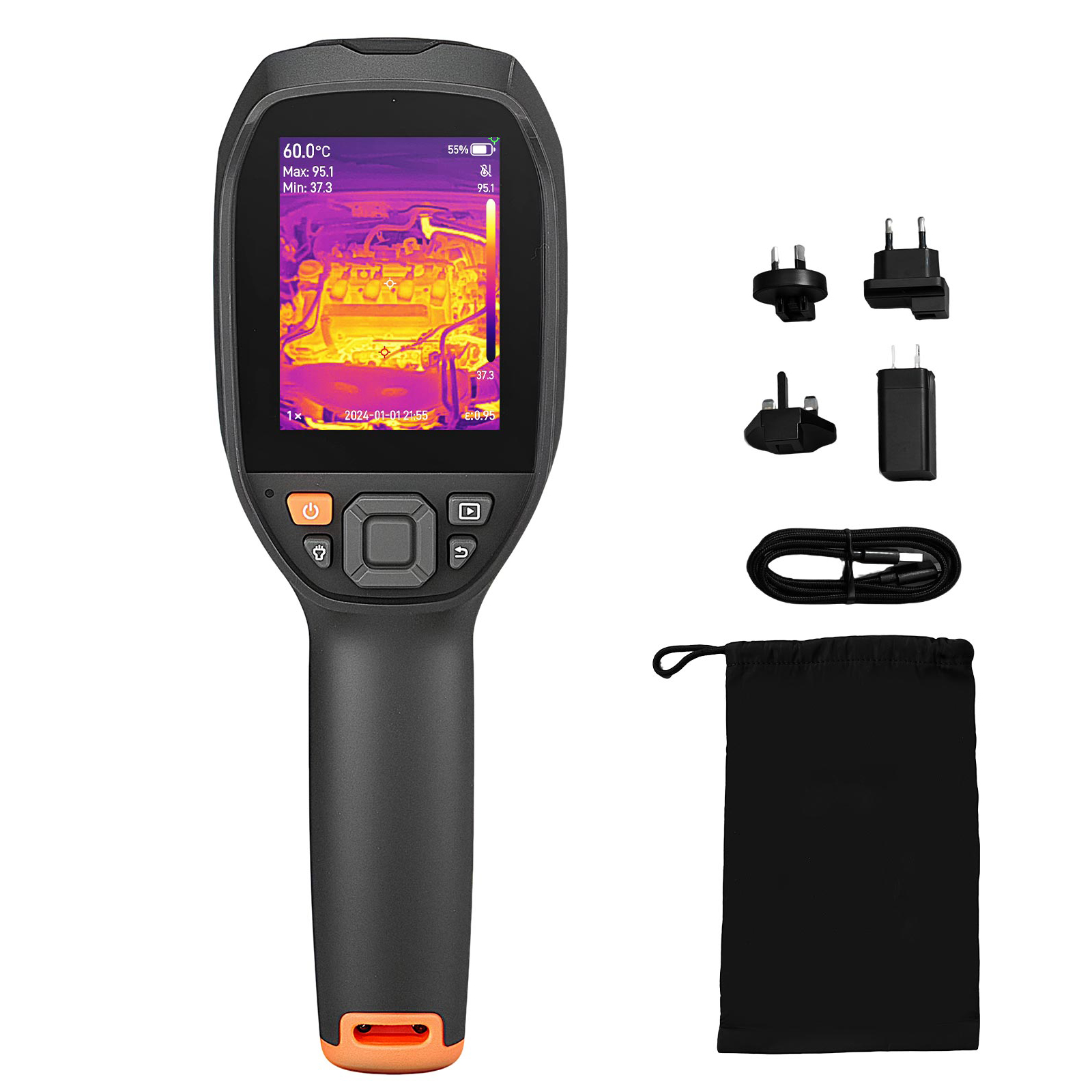 Thermal Imaging Camera 256X192 - VEVOR Pro Thermische Beeldcamera 512 x