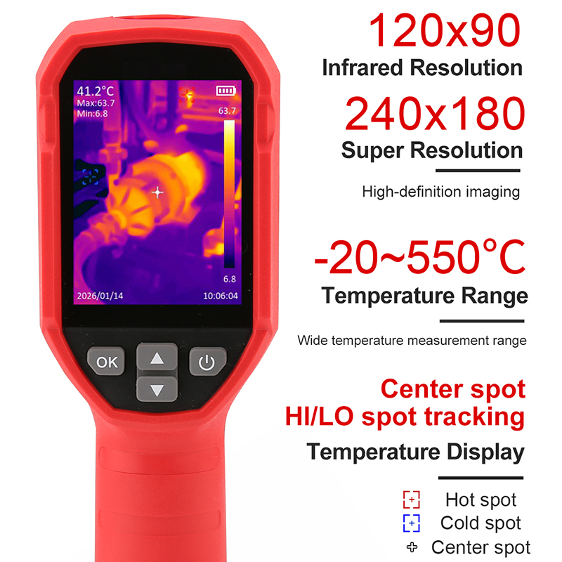 UNI-T warmtebeeldcamera UTI120 - Nf 521 Thermal Imaging Camera recensie en prijs
