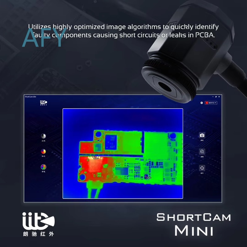 5e generatie Shortcam Mini inf - Shortcam Thermal Imaging Pcb recensie en prijs