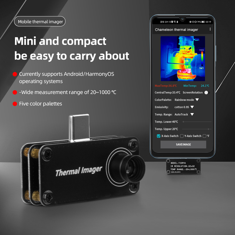 TIOP01 Warmtebeeldcamera Nacht - Tiop01 Thermal Camera recensie en prijs